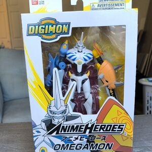 Digimon Anime Heroes Omegamon Action Figure New Never Open